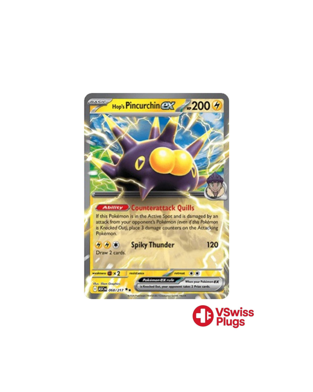 Hop’s Pincurchin EX 068/217 EN