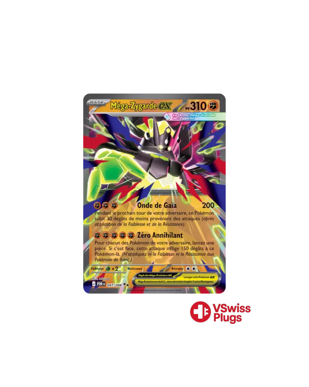 Méga-Zygarde EX 047/088 FR