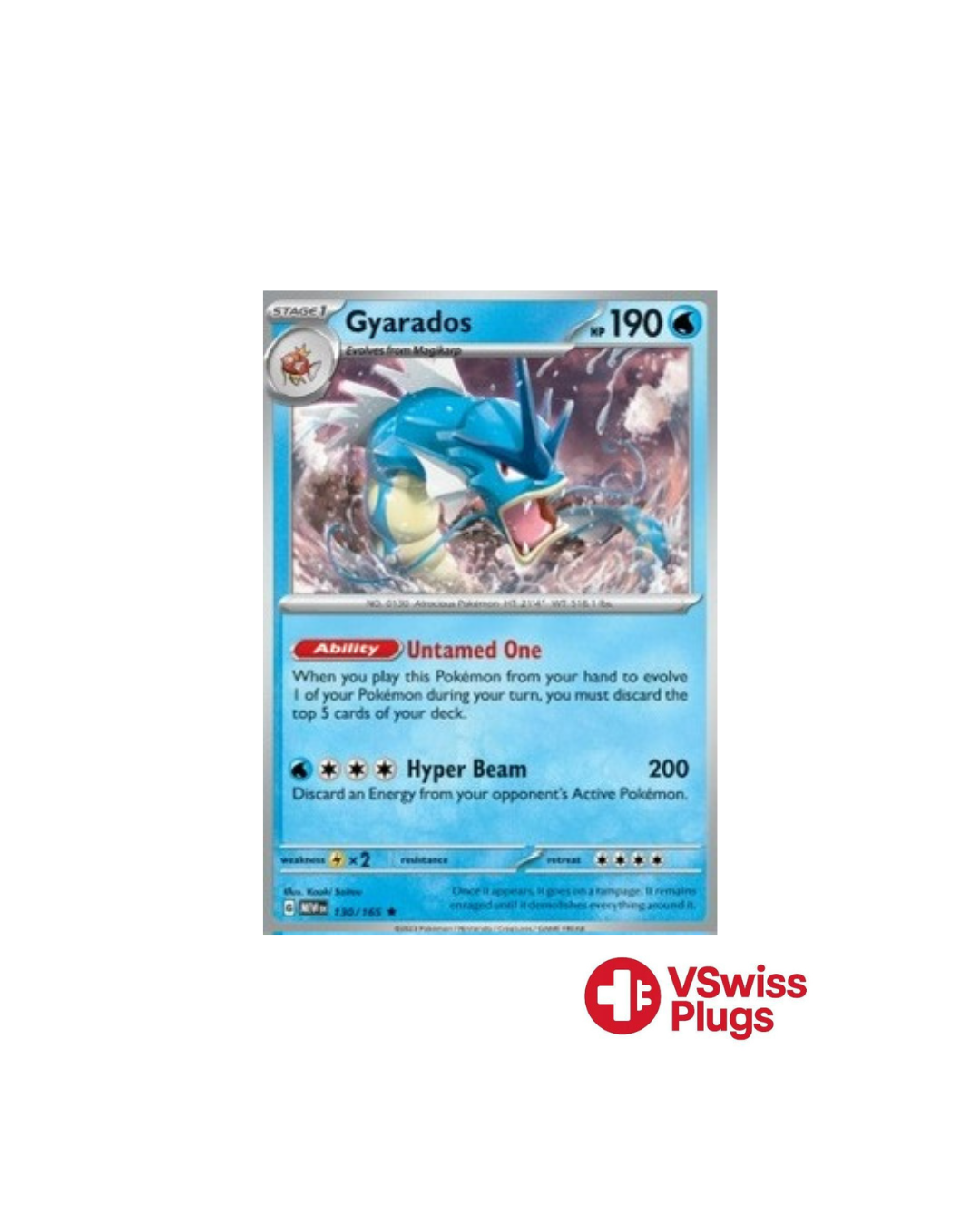 Léviator Holo Reverse 130/165 FR