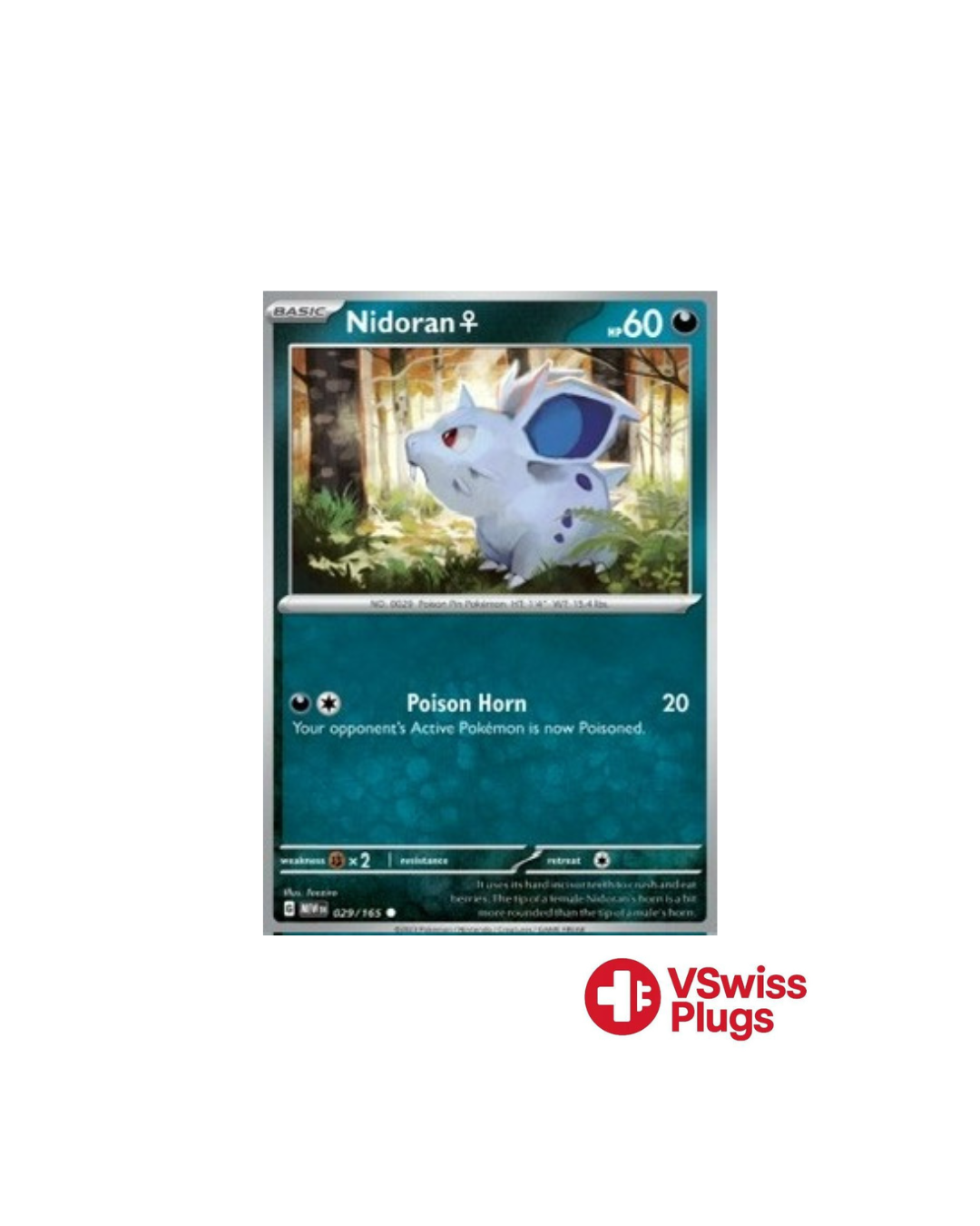Nidoran (F) Reverse 029/165 FR