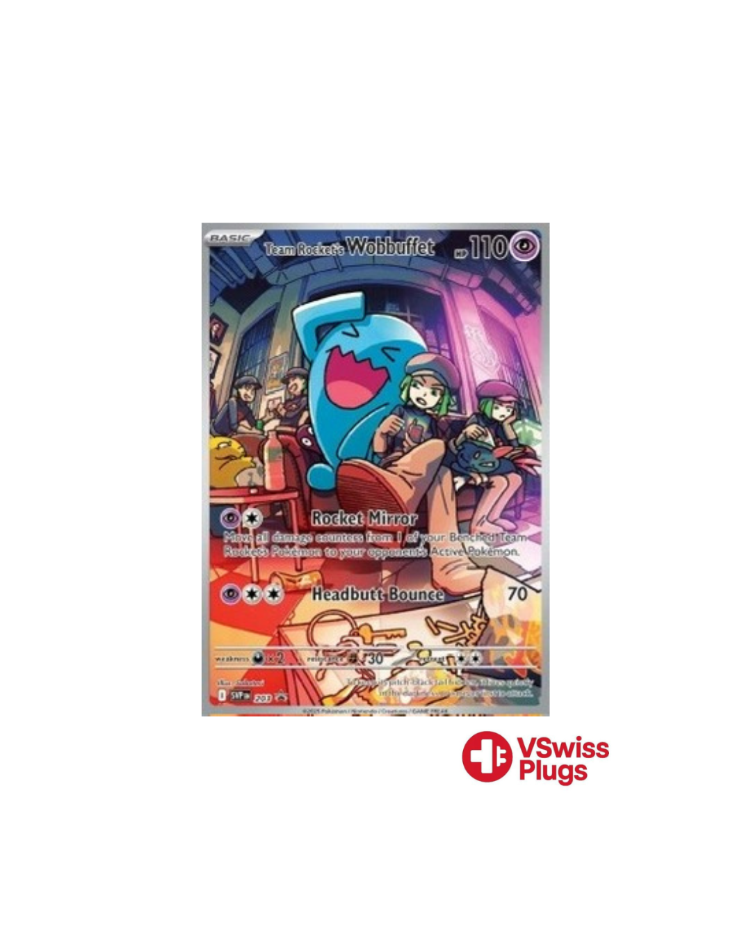 Team Rocket's Wobbufet 203 EN