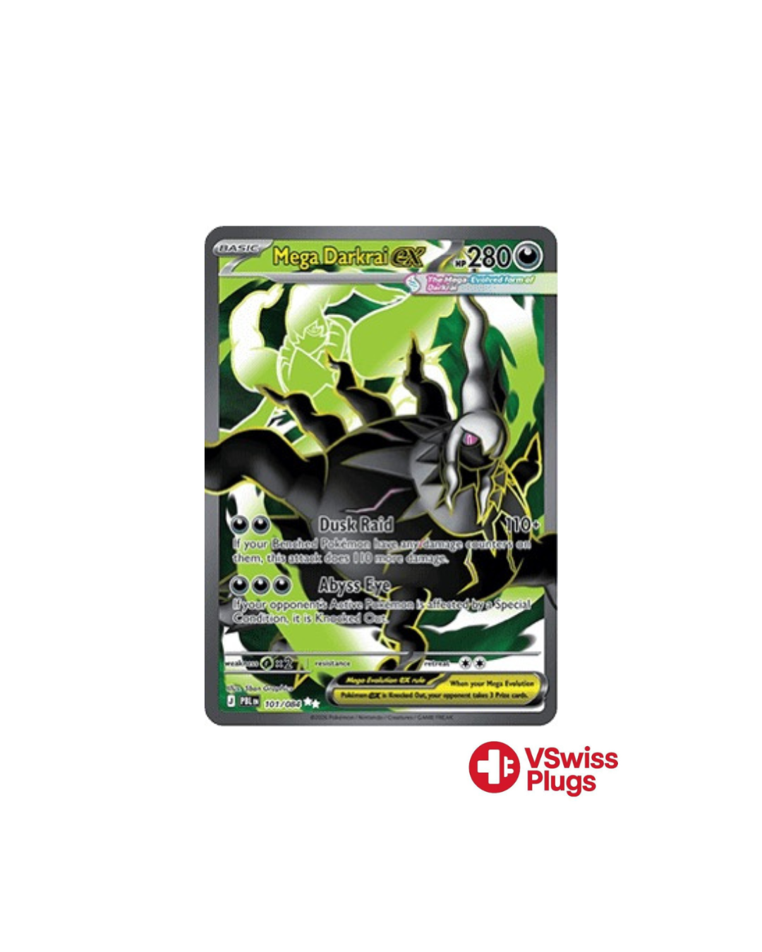 Méga-Darkrai EX 101/084 FR