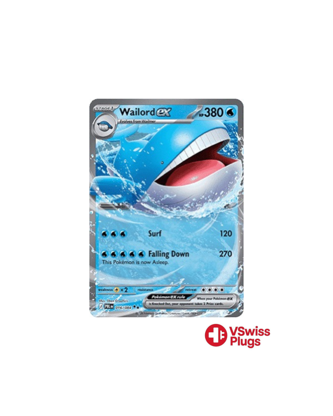 Wailord EX 016/084 FR
