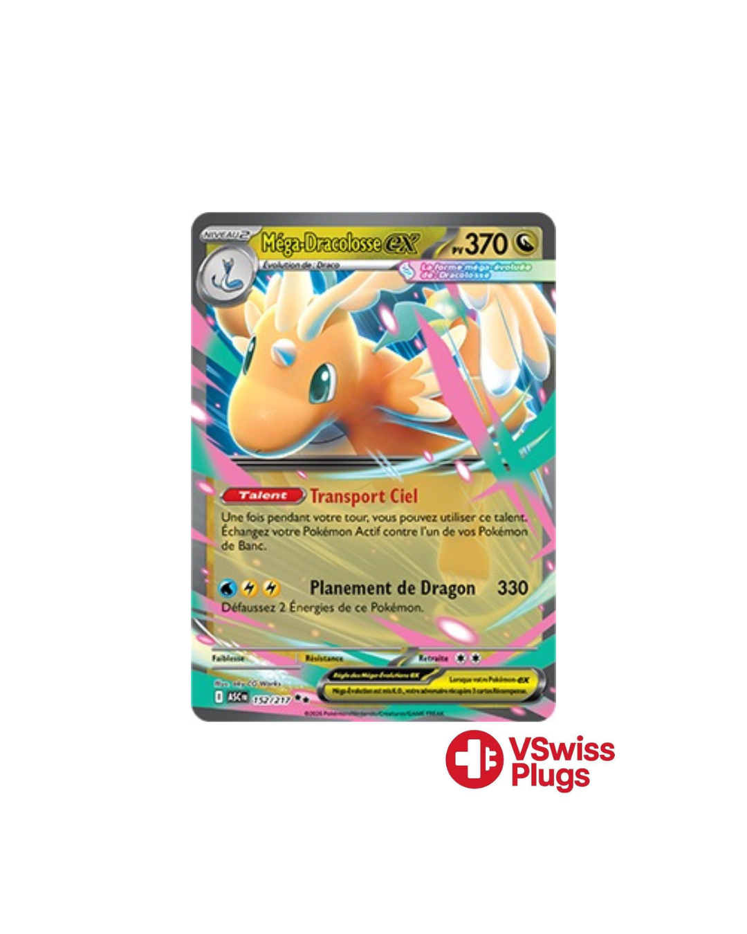 Méga-Dracolosse EX 152/217 FR