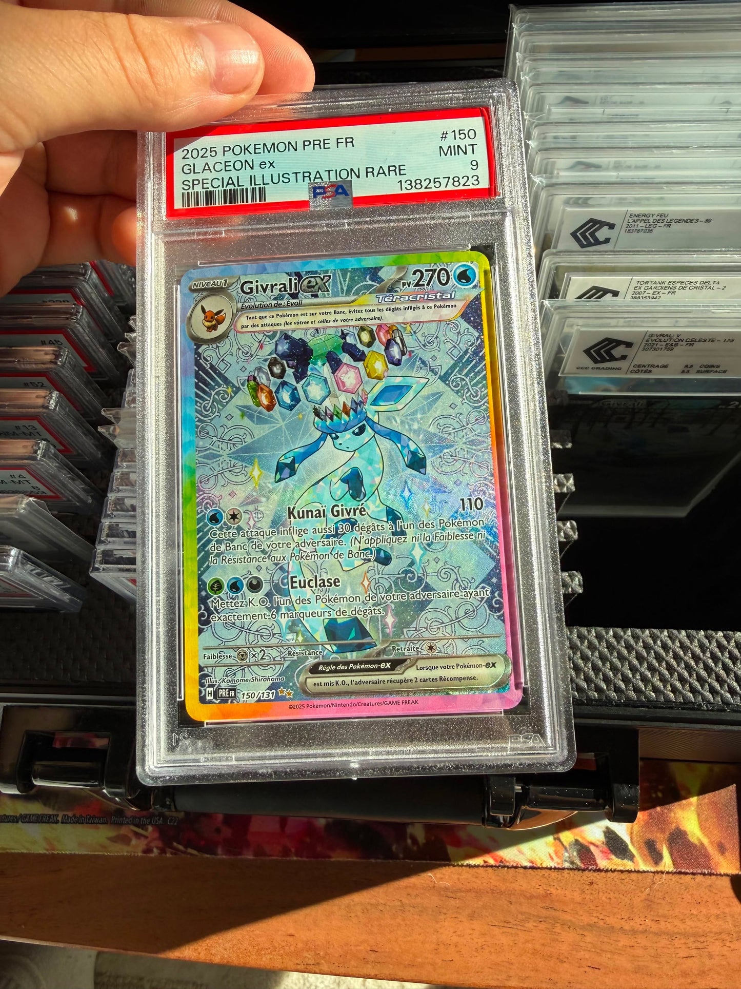 Givrali EX 150/131 PSA 9 FR
