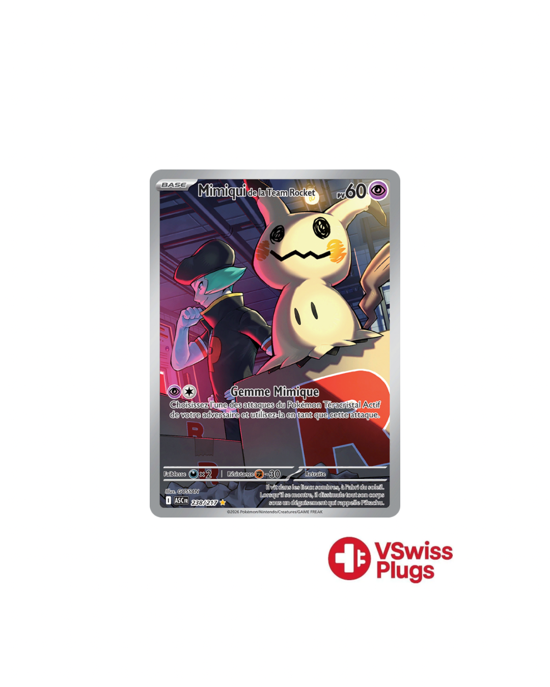 Mimiqui de la Team Rocket 238/217 FR