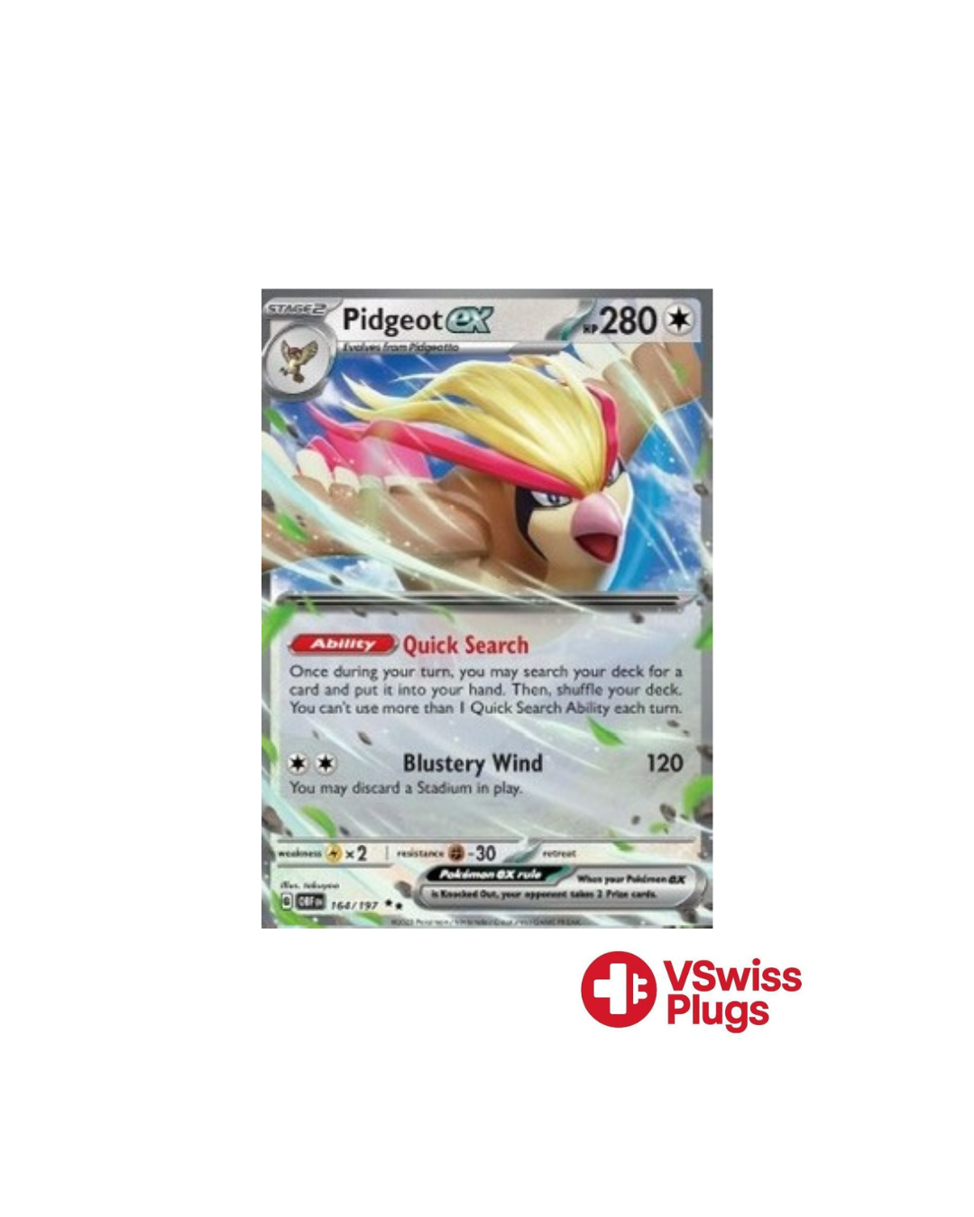 Pidgeot EX 164/197 EN