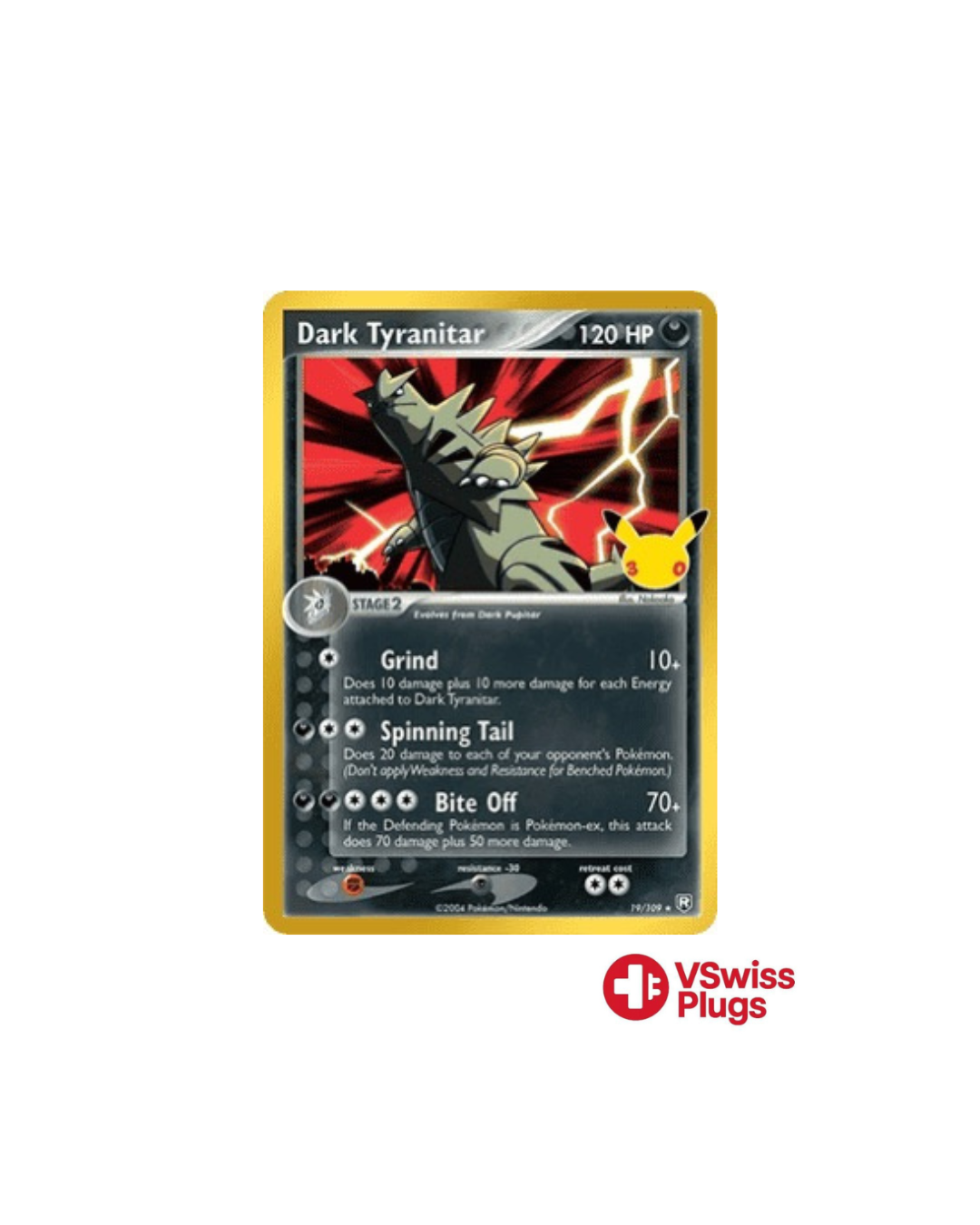 Dark Tyranitar Celebrations 30Y EN