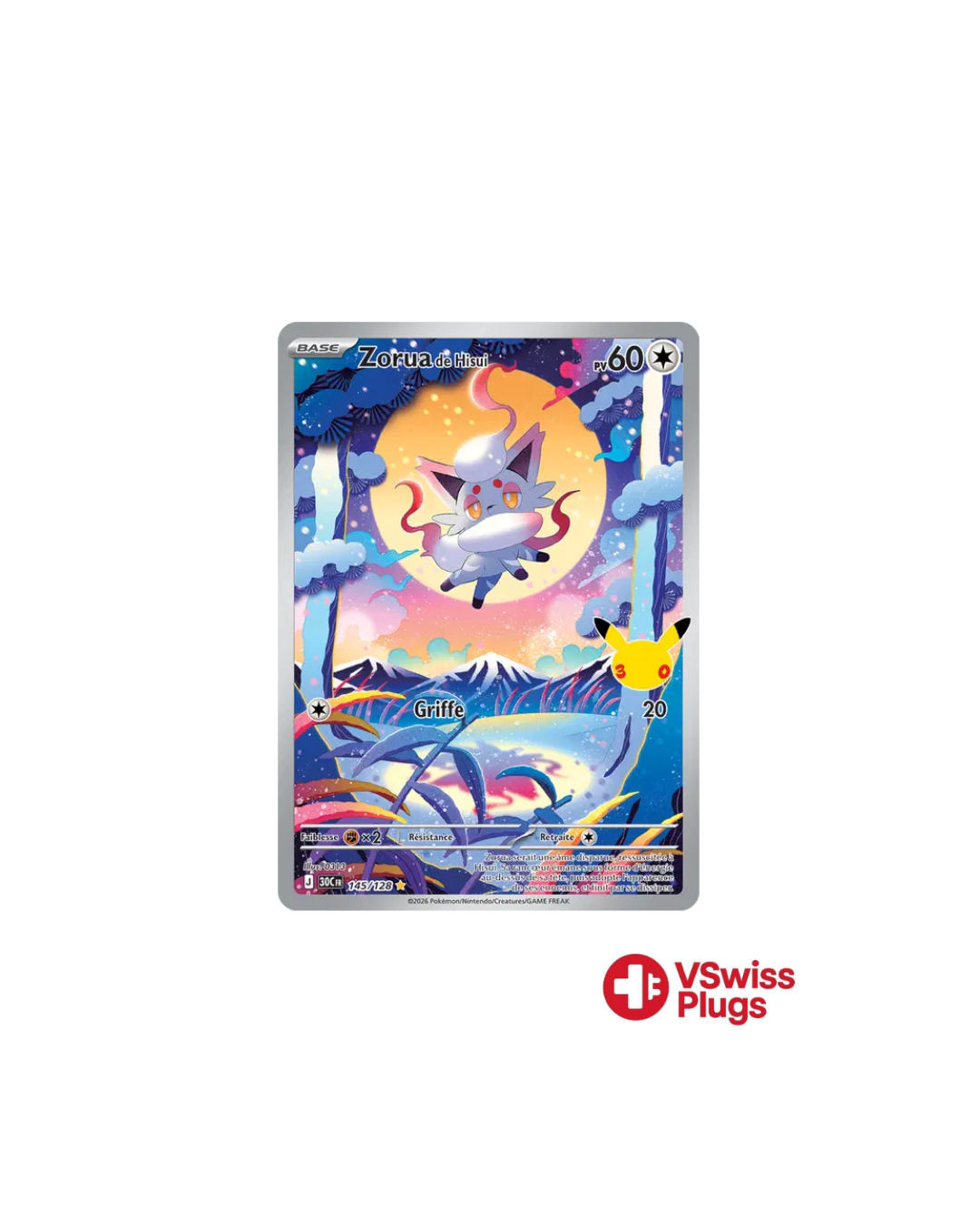 Zorua de Hisui 145/128 FR