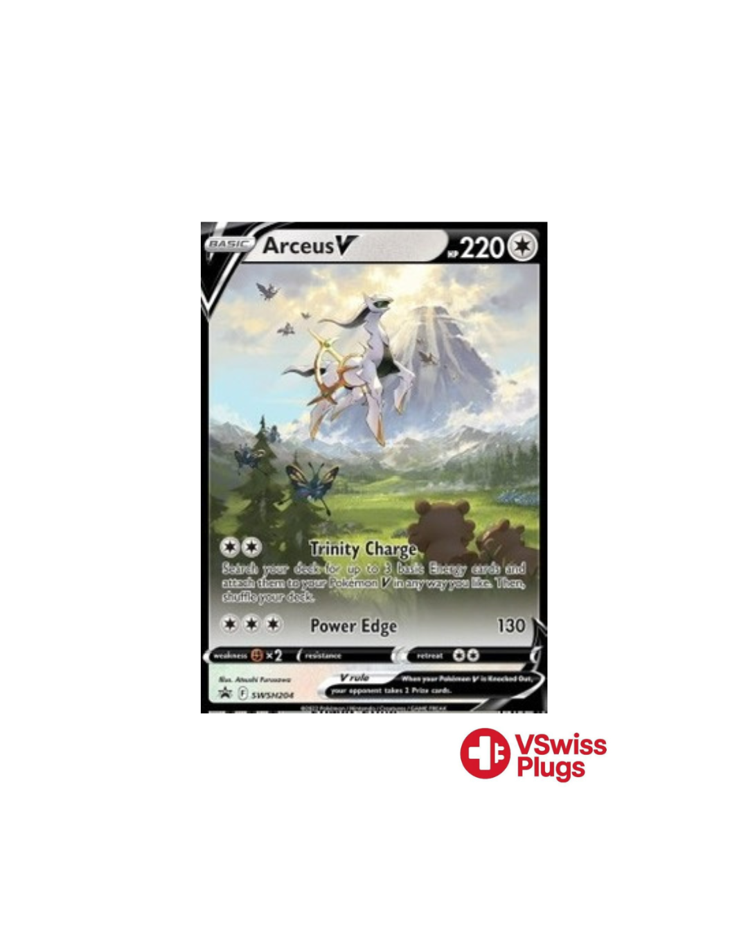 Arceus V SWSH204 EN