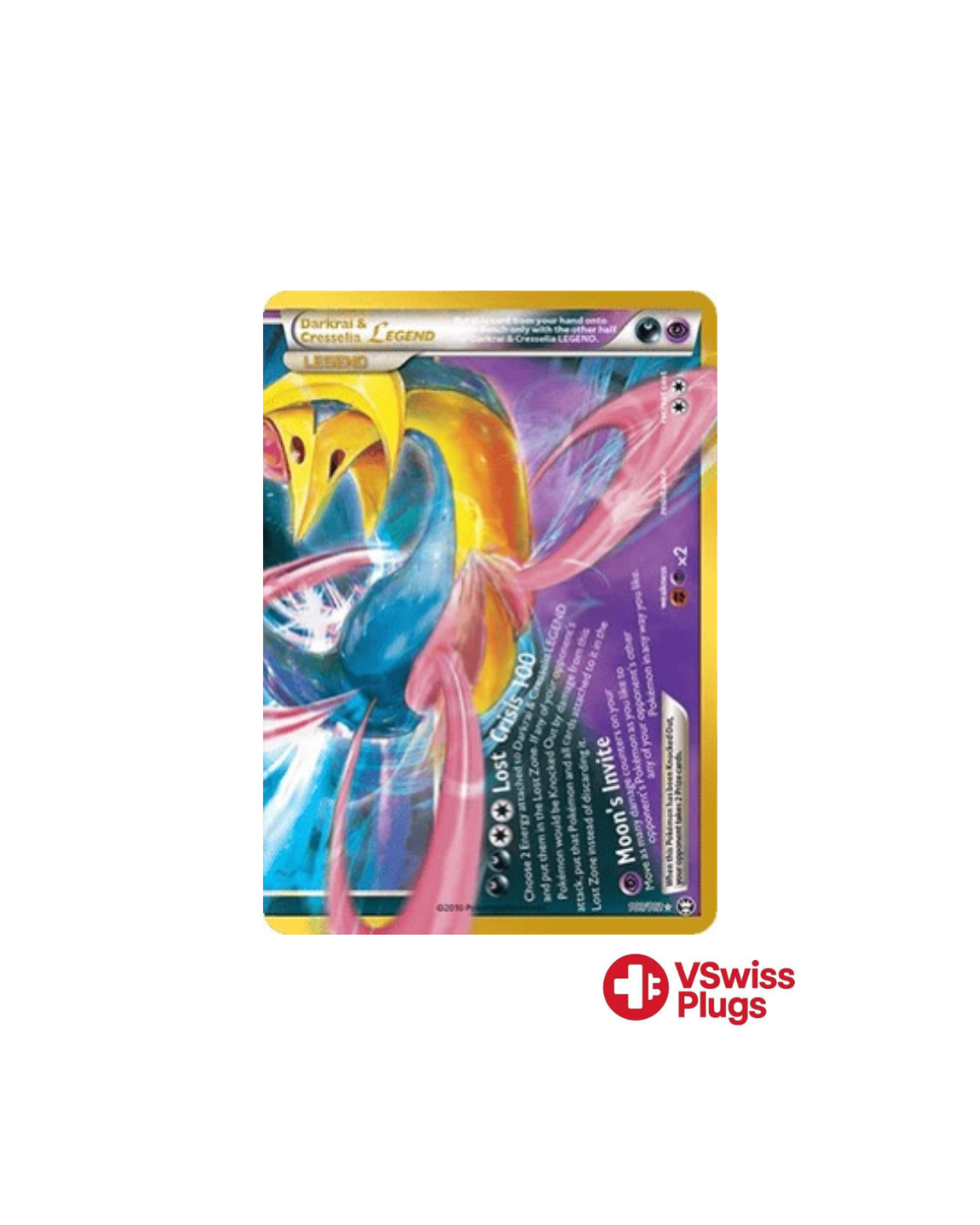 Darkrai & Cresselia Legend Celebrations 30Y 100/102 EN