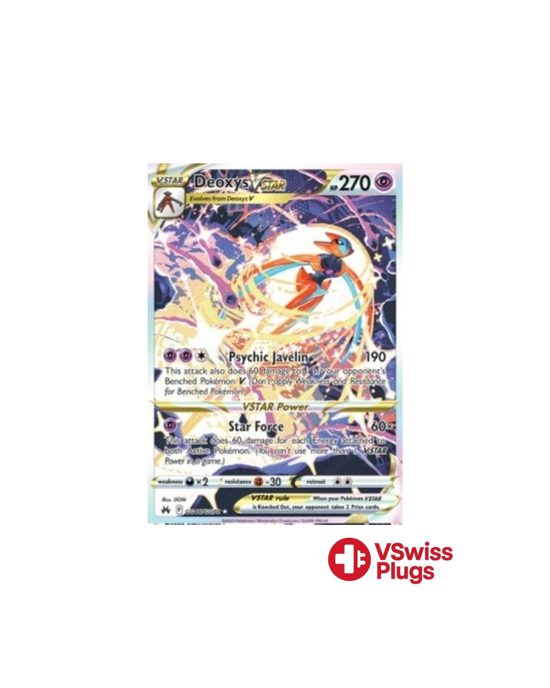 deoxys pokemon card price Deoxys VSTAR GG46/GG70 EN – VSwissPlugs