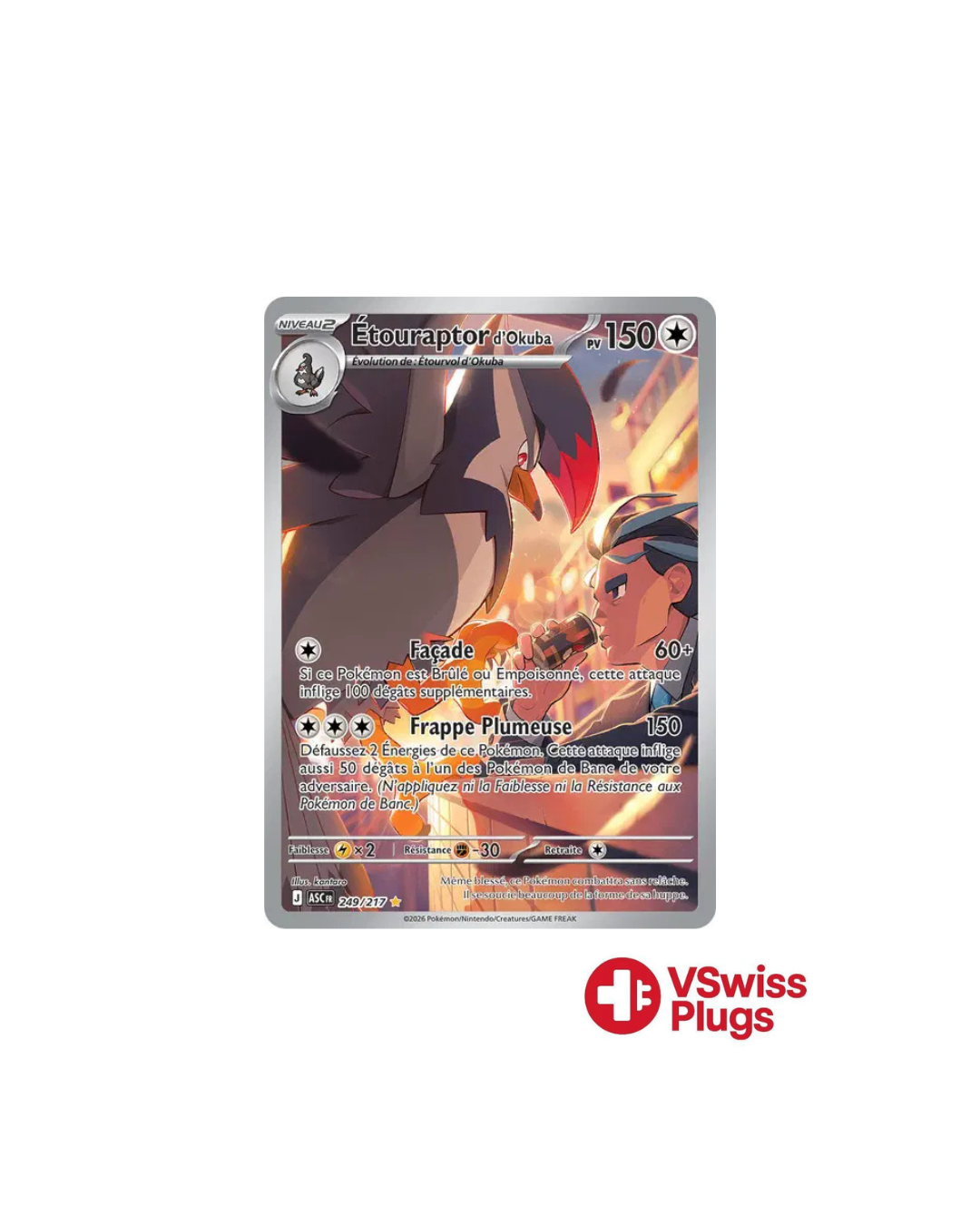 Étouraptor de Okuba 249/217 FR