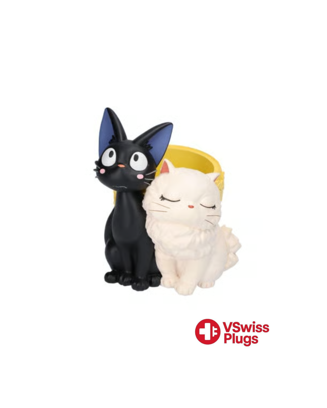 Ghibli - Kiki la petite sorcière - Pot à fleur Jiji et Lily