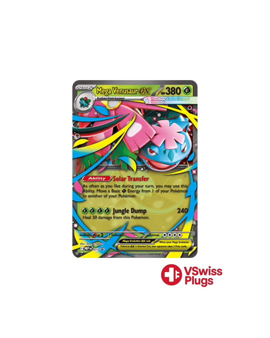 Mega Venusaur EX 013 PROMO EN