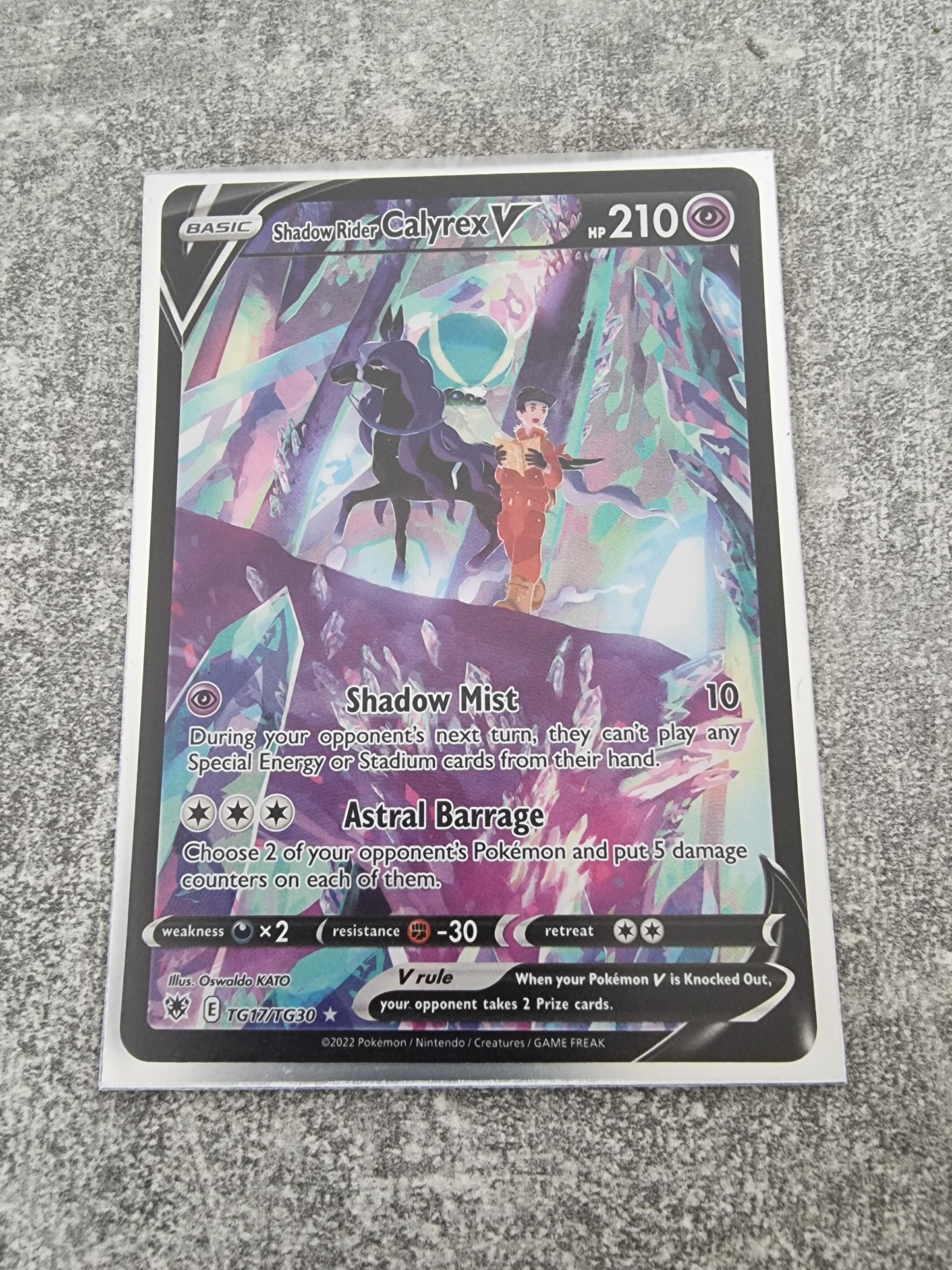 Shadow Rider Calyrex V TG17/TG30 EN