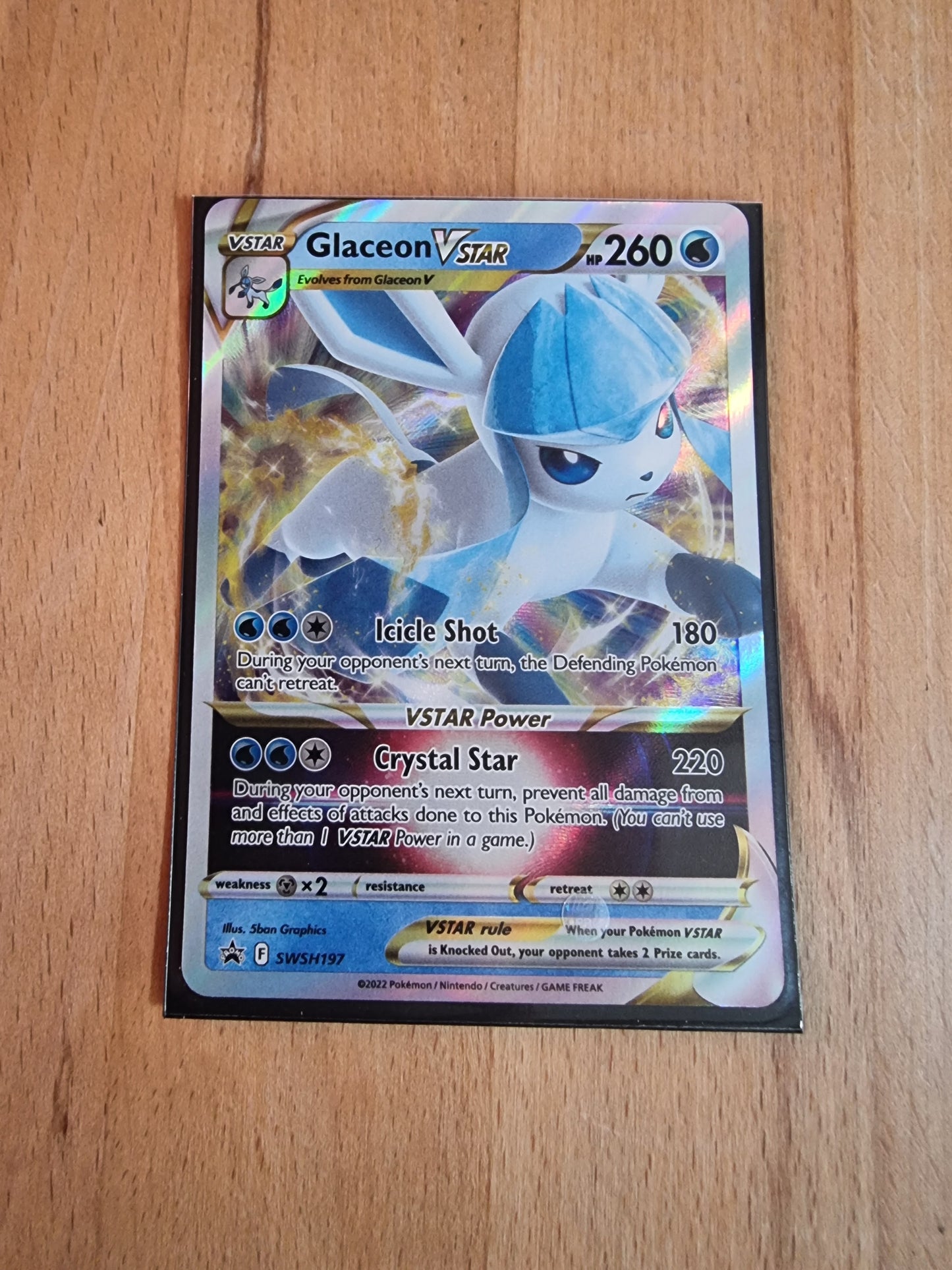 Glaceon VSTAR SWSH197 EN