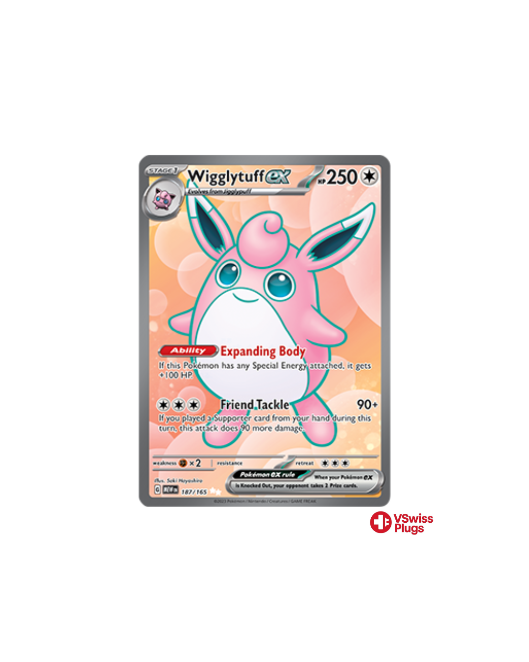 Wigglytuff EX 187/165 EN
