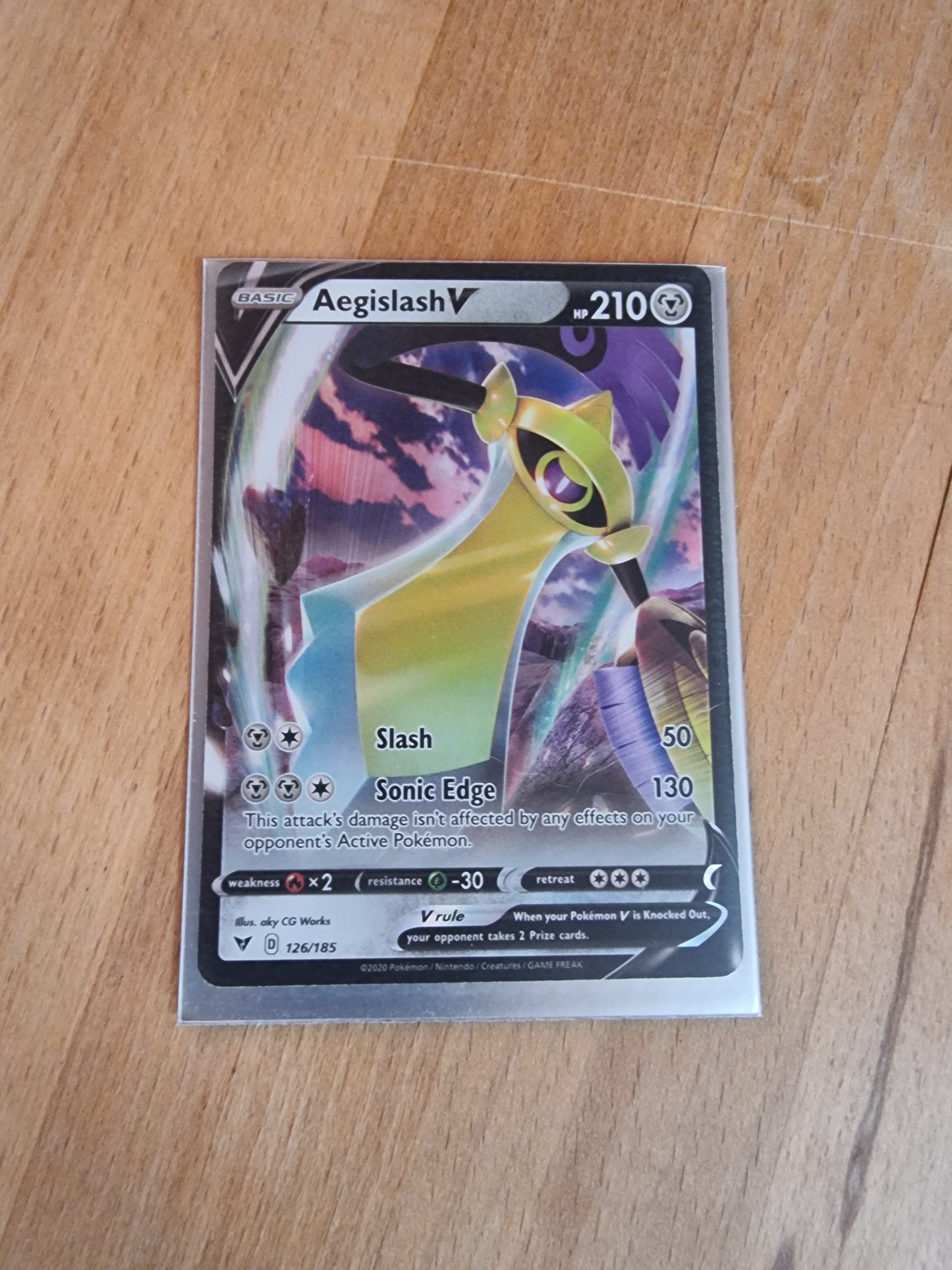 Aegislash V 126/185 EN