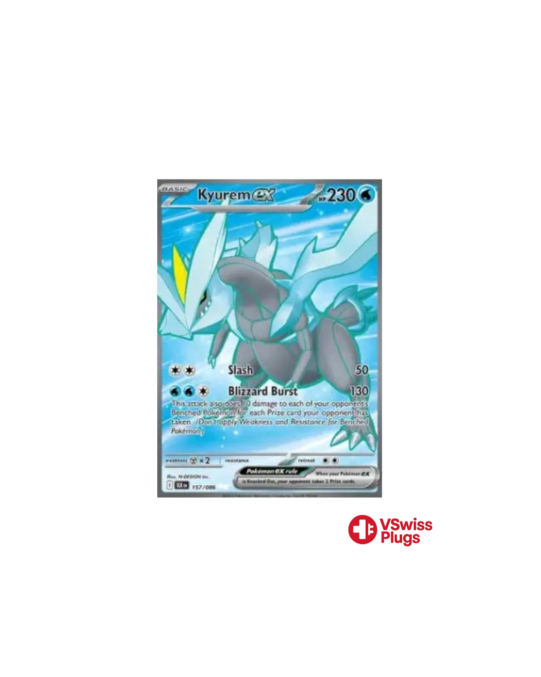 Kyurem EX 157/086 (Black Lightning) FR