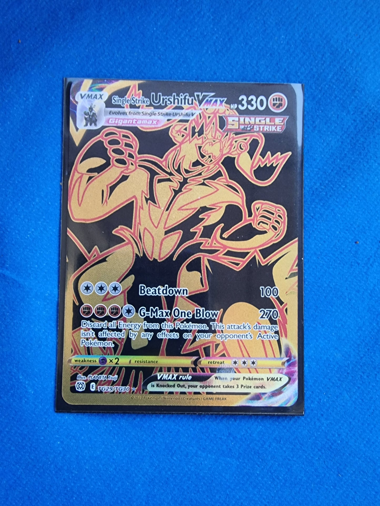 Single Strike Urshifu VMAX TG29/TG30