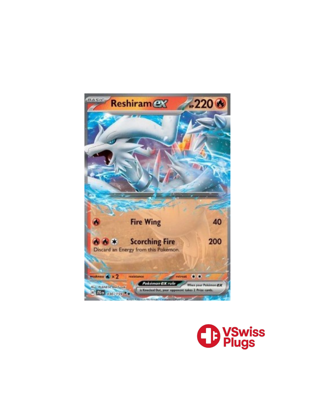 Reshiram EX 030/159 EN