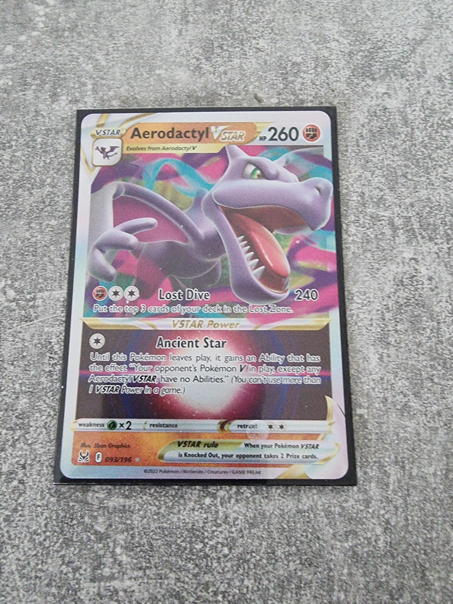 Aerodactyl VSTAR 093/196 EN