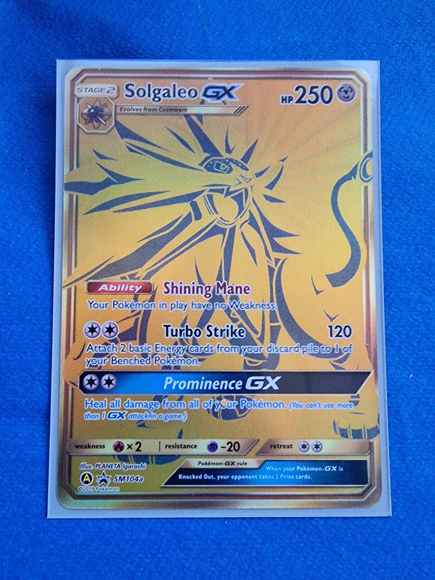 Solgaleo GX SM104a
