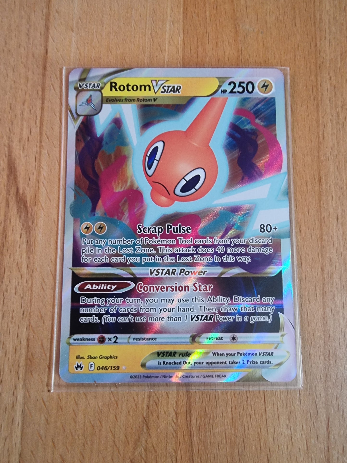Rotom VSTAR 046/159 EN