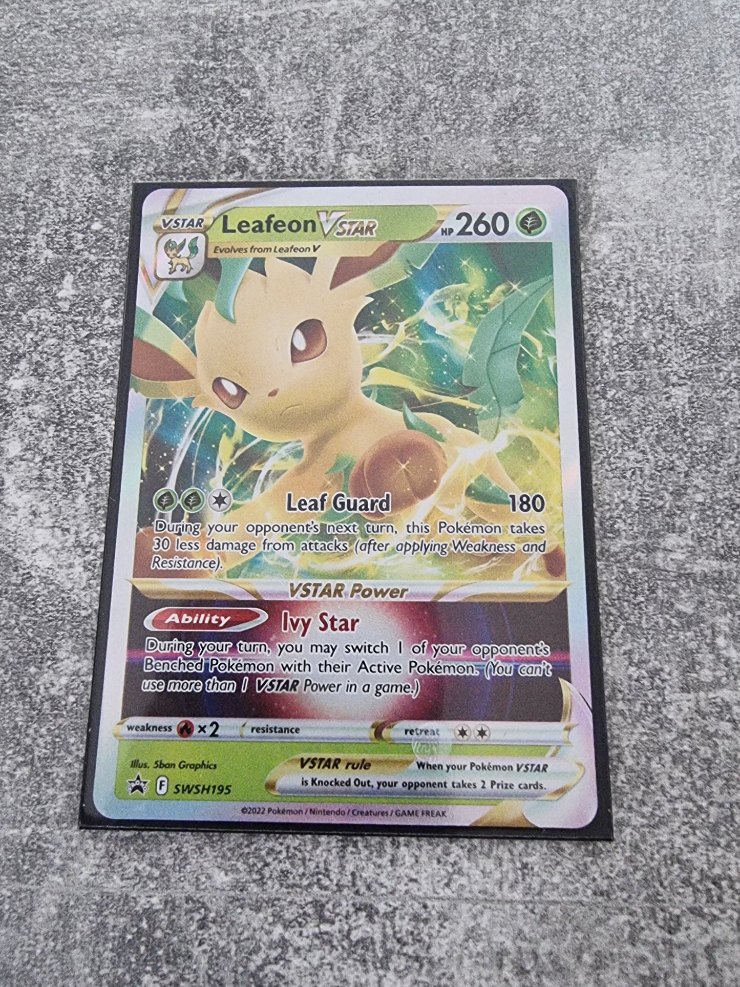Leafeon VSTAR SWSH195 EN