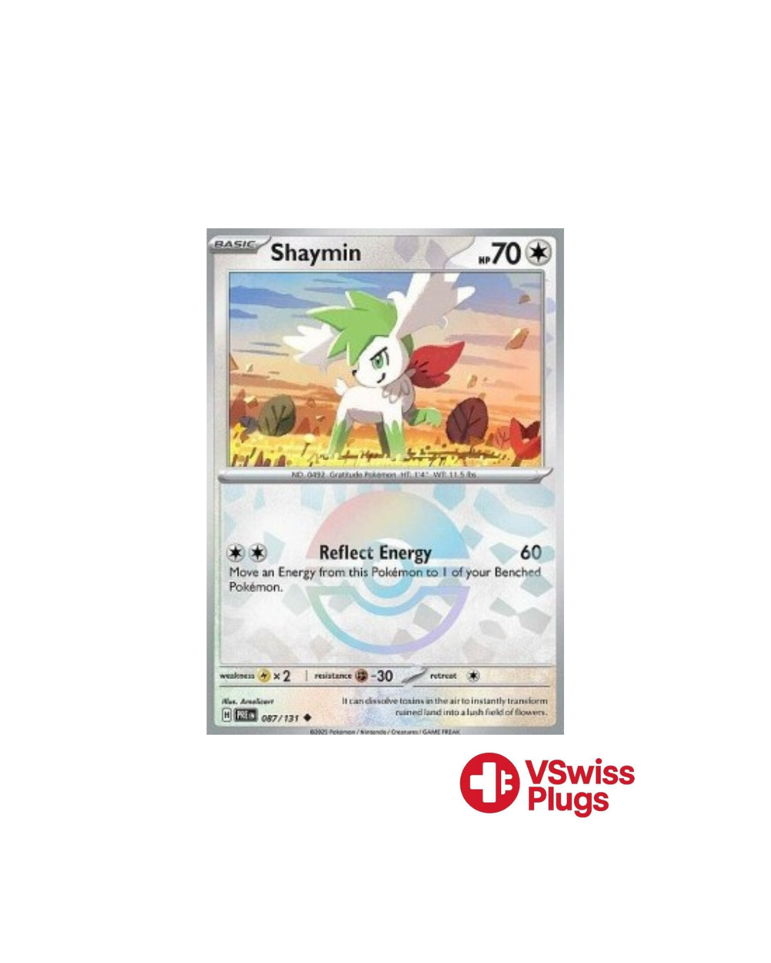 Shaymin POKEBALL 087/131 FR