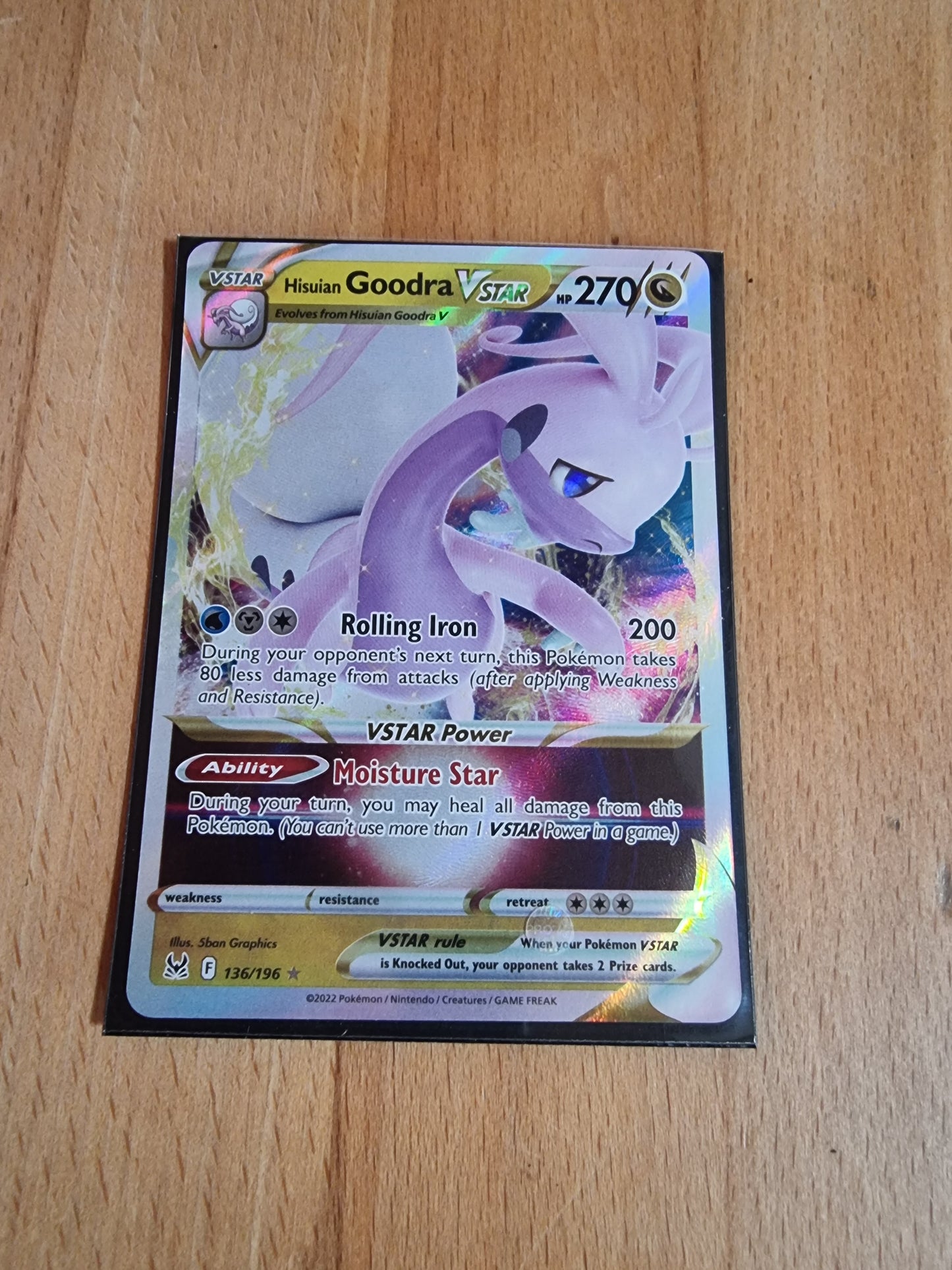 Hisuian Goodra VSTAR 136/196 EN