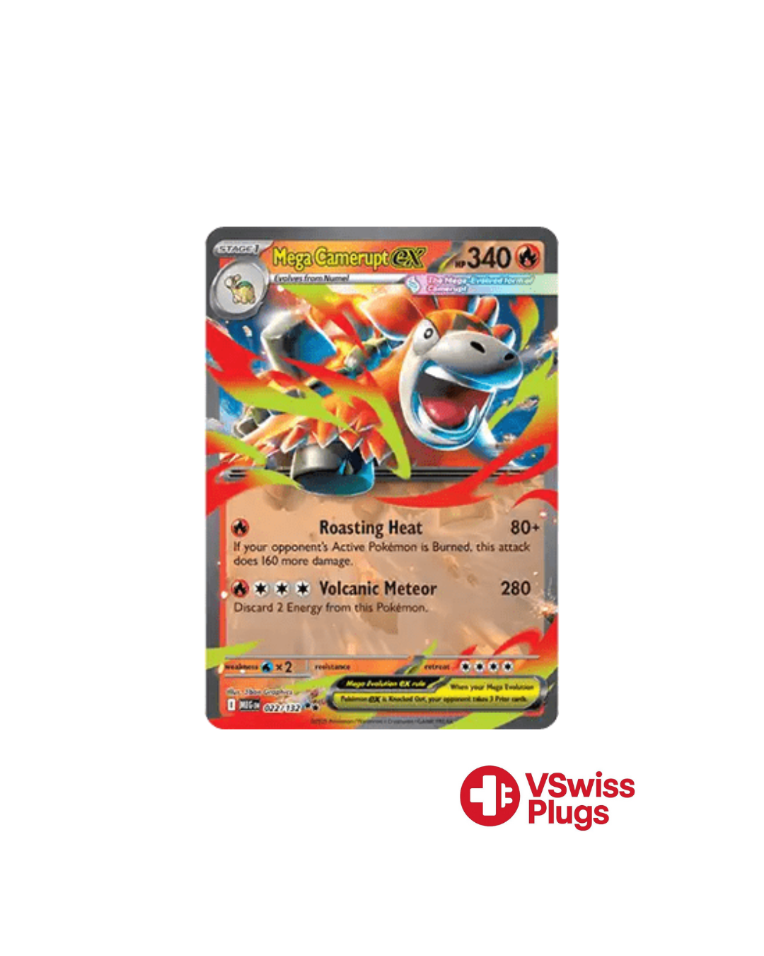 Méga-Camérupt EX 022/132 FR