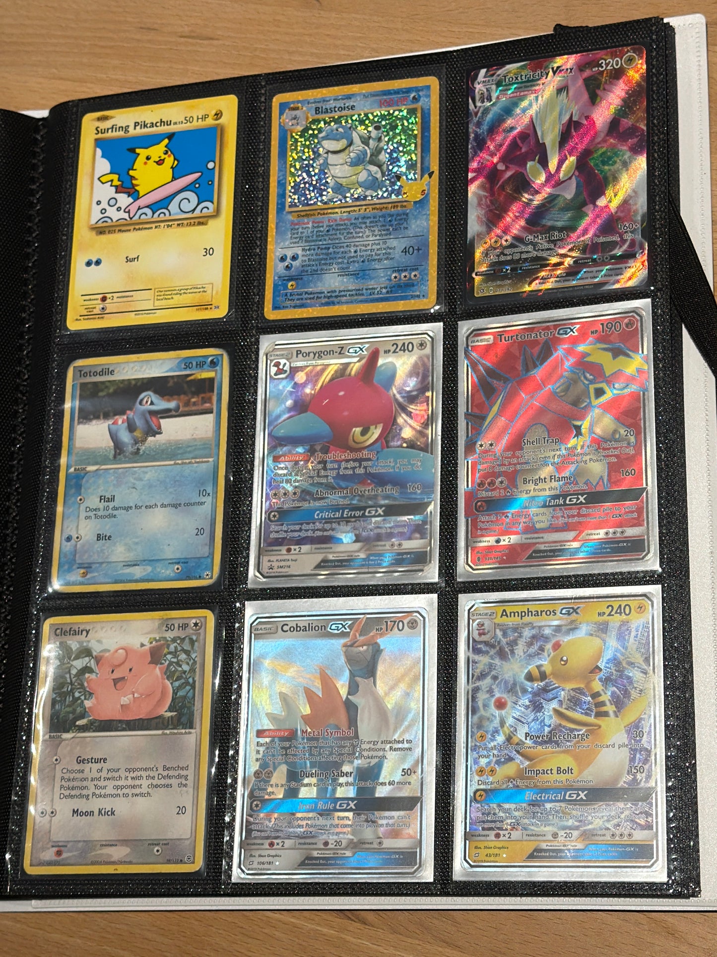 Lot 9 cartes (LP-PL-GD) EN
