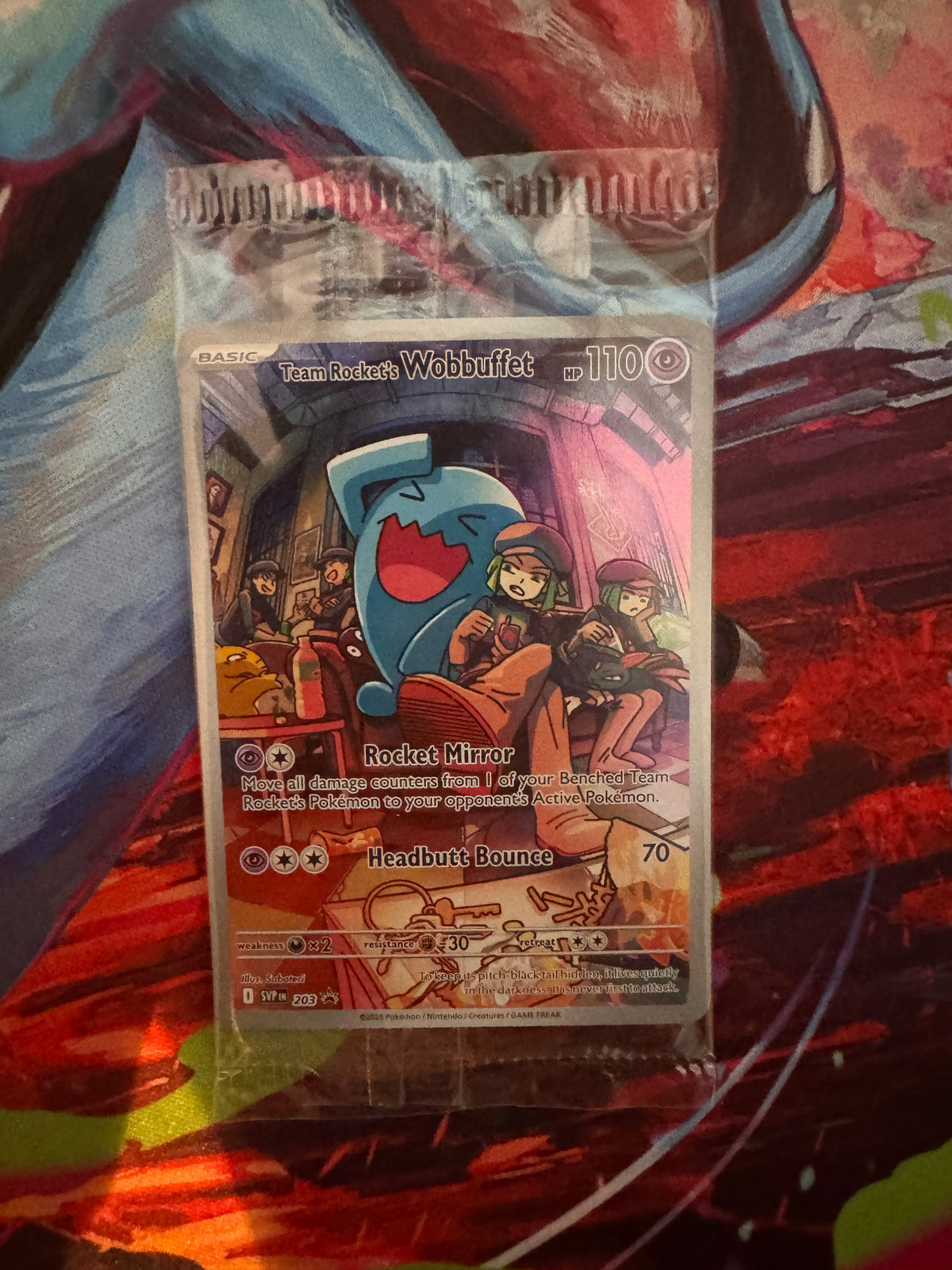 Team Rocket’s Wobbuffet 203(promo) · Destined Rivals (EN)