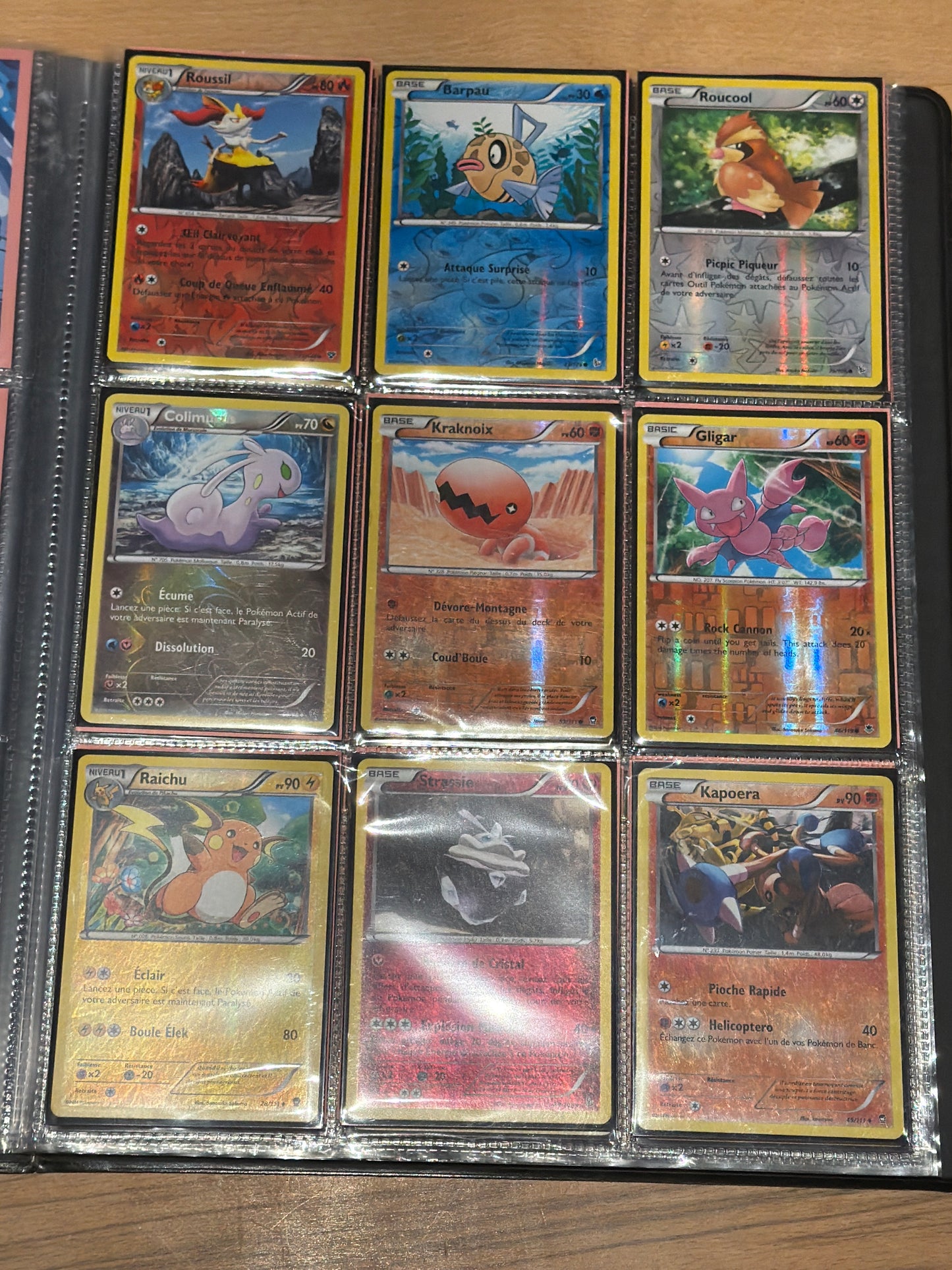 Lot 49 cartes Reverse (LP-PL-GD-EXC) FR