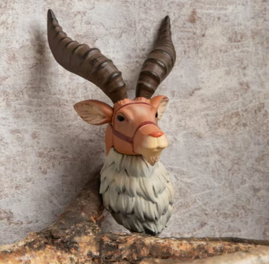 Ghibli - Princesse Mononoké - Assortiment de 6 aimants 3D en forme de personnages