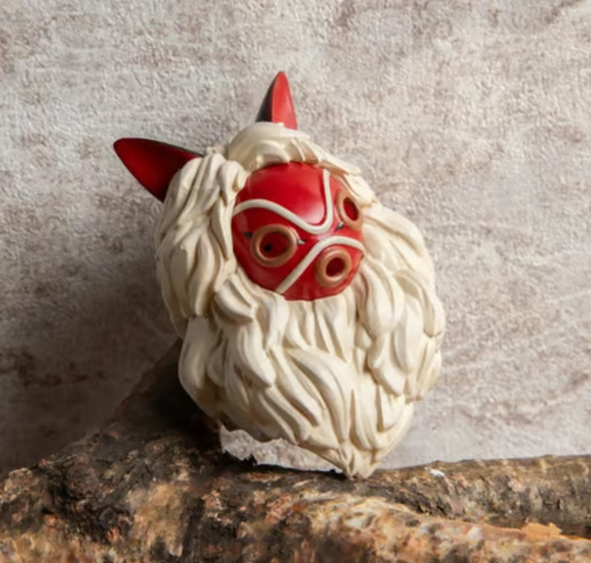 Ghibli - Princesse Mononoké - Assortiment de 6 aimants 3D en forme de personnages