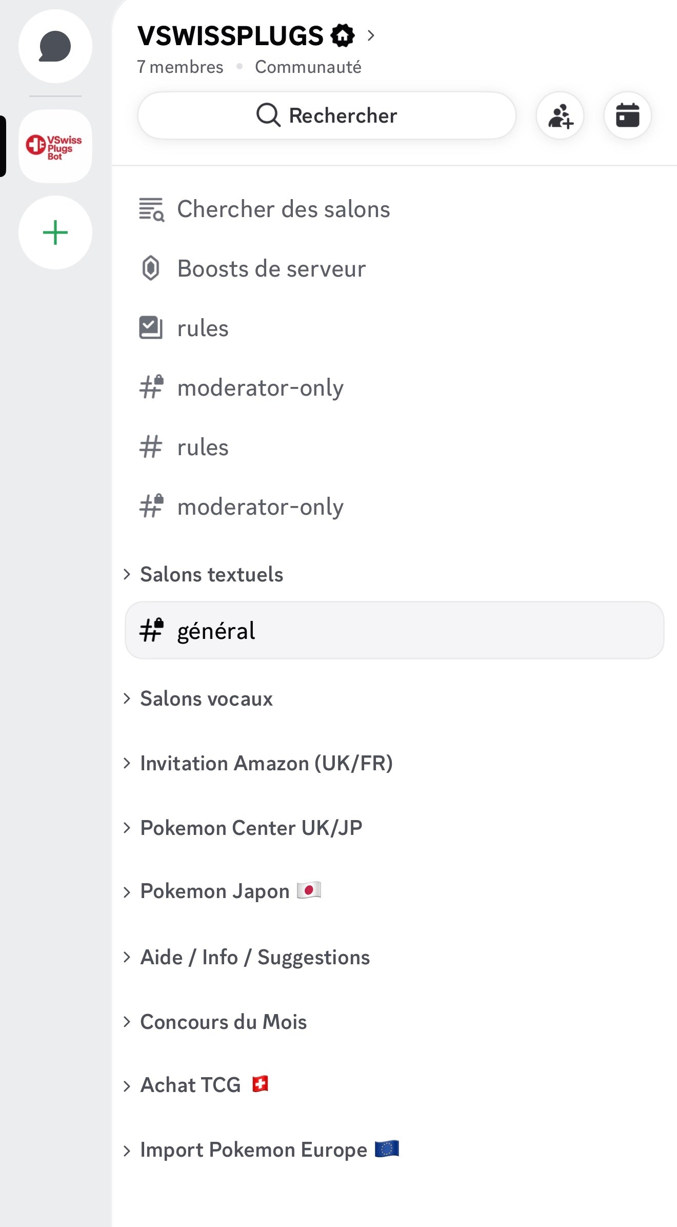 Abonnement VswissPlugs Bot