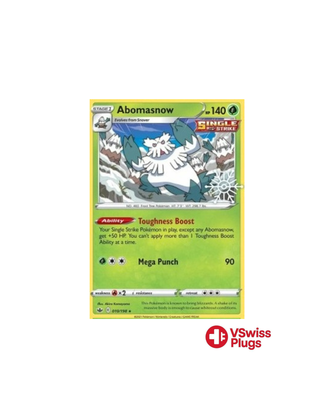 Abomasnow Snowflake 010/198 EN