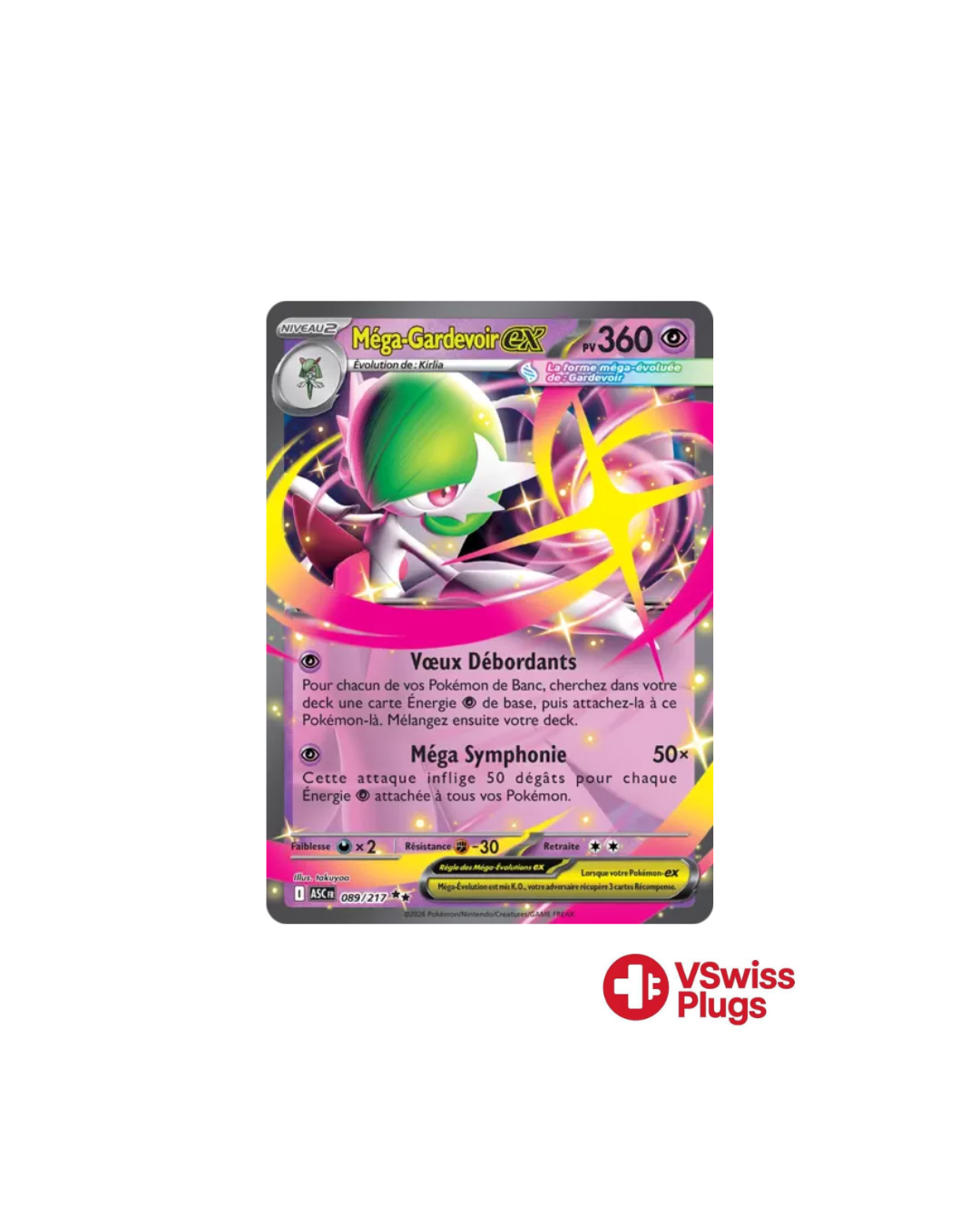 Méga-Gardevoir EX 089/217 FR