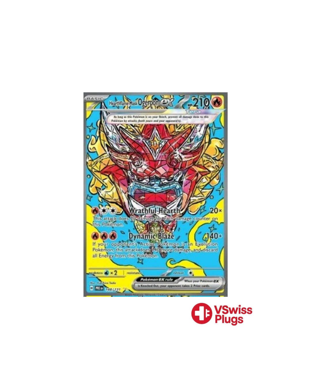 Hearthflame Mask Ogerpon ex 148/131 EN