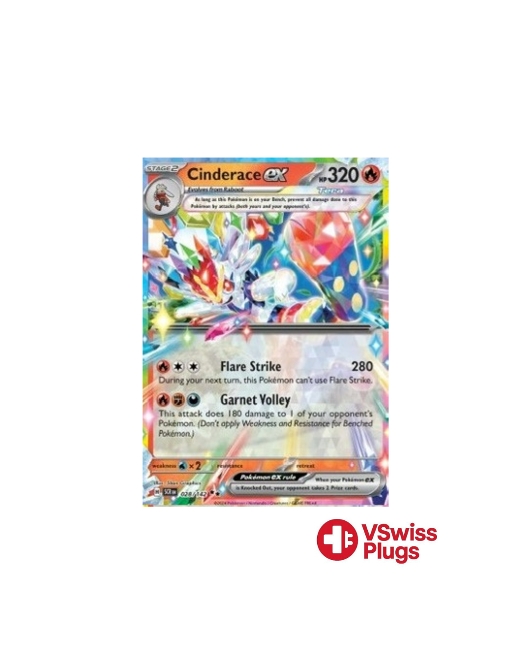 Cinderace EX 028/142 EN