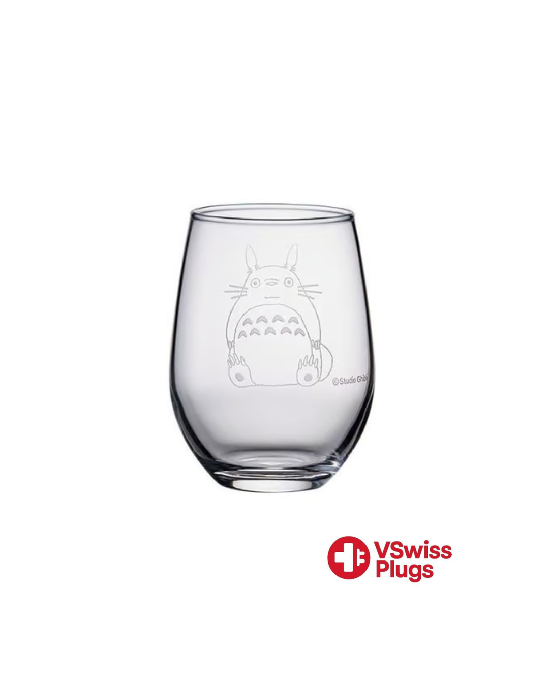 Ghibli - Mon Voisin Totoro - Verre gravé Totoro et gland