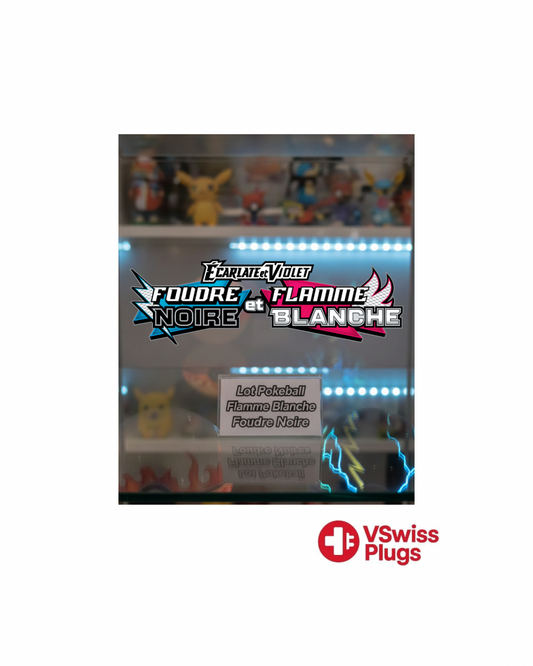 Lot Pokeball FR (Flamme Blanche, Foudre Noire)