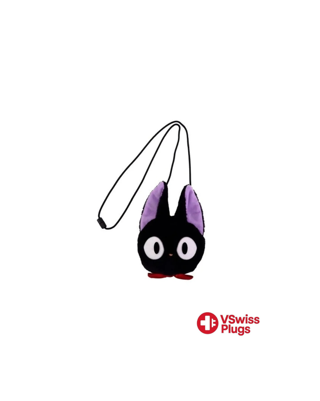 (PRÉCOMMANDE) Ghibli - Kiki la petite sorcière - Sacoche Peluche à Cordon Jiji