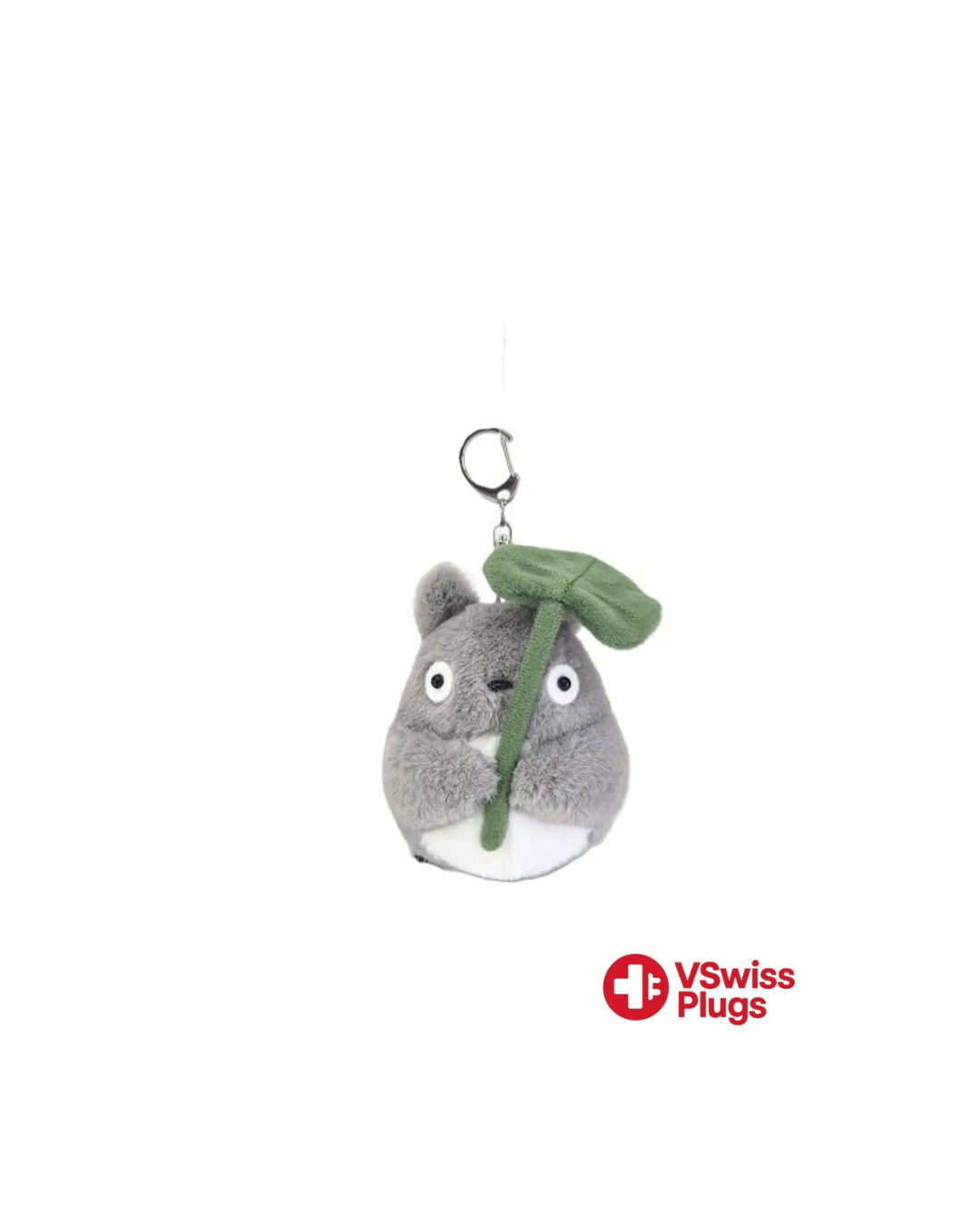 (PRÉCOMMANDE) Ghibli - Mon Voisin Totoro - Porte-clés Peluche Nakayoshi Totoro avec Feuille