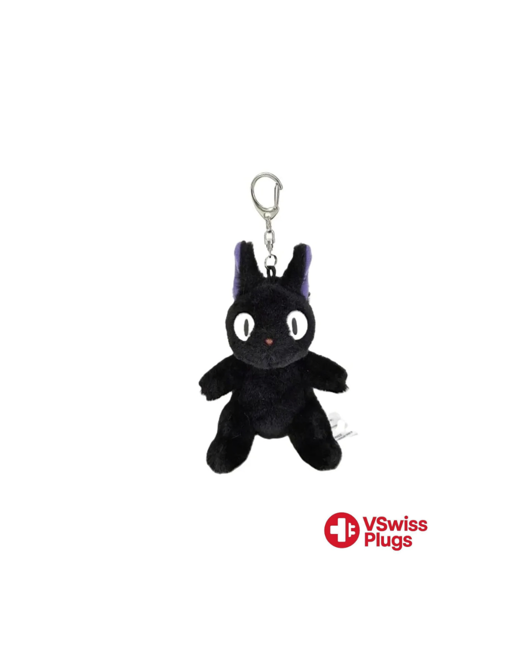 (PRÉCOMMANDE) Ghibli - Kiki la petite sorcière - Porte-clés Peluche Nakayoshi Jiji