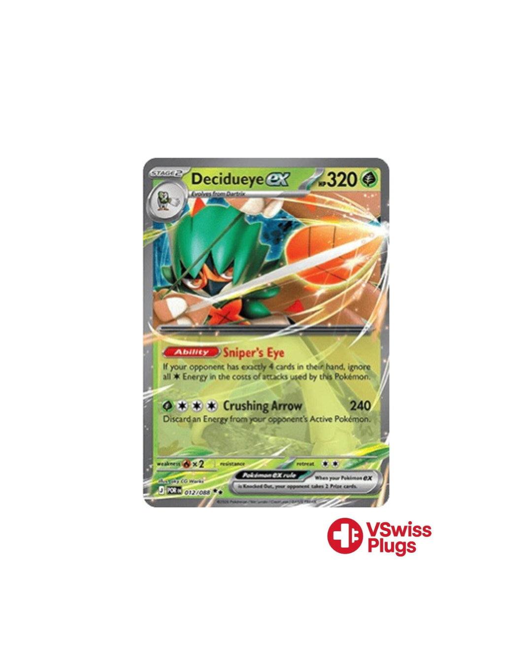 Decidueye EX 012/088 EN