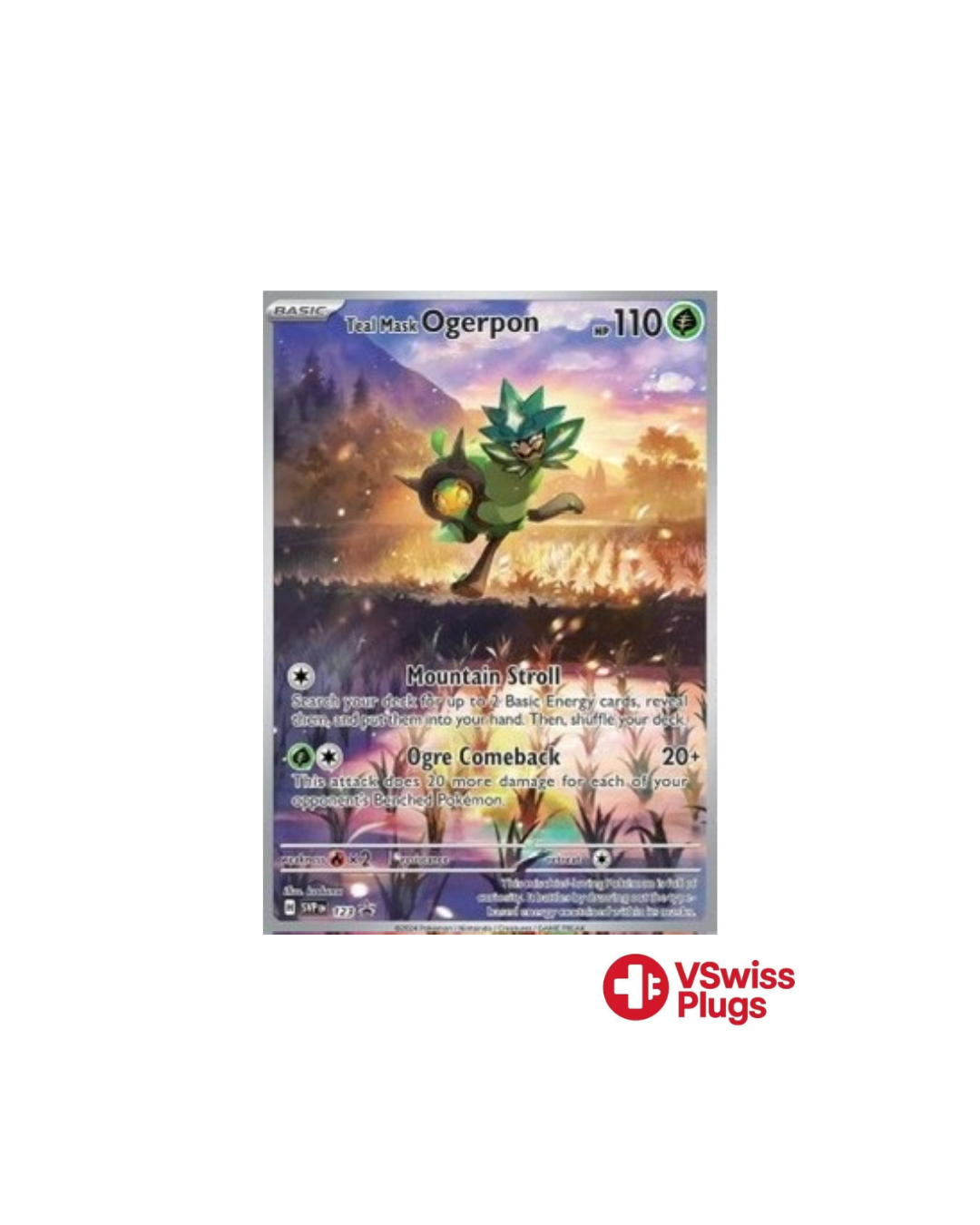 Teal Mask Ogerpon [Sealed] 123 EN